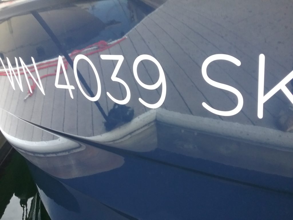 Boat Registration Numbers Boat Lettering